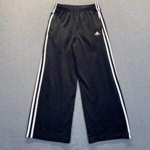ADIDAS Boys‎ Sweat Pants  Basketball -Black Size Medium,Pockets,Wide Leg,Comfort